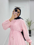 0944-Kumsal Elbise-Pembe