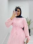 0944-Kumsal Elbise-Pembe