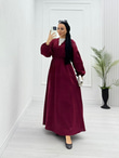 0952-Alis Elbise-Bordo