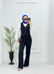 1003-Lina Takım-Siyah