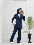 1023-Stylish Jacket-Lacivert