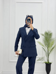 1023-Stylish Jacket-Lacivert
