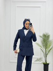 1023-Stylish Jacket-Lacivert