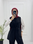 1032-Tencel Takım-Siyah