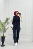 1032-Tencel Takım-Siyah