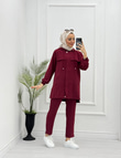 1034-Spor Takım-Bordo