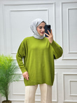 1080-Oversize Kazak-Yağ Yeşili