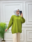 1080-Oversize Kazak-Yağ Yeşili