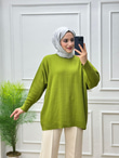 1080-Oversize Kazak-Yağ Yeşili