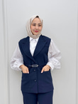 1087-Rabia İkili Takım-Lacivert
