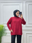1090-Simli Kazak-Bordo