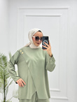 1098-Dies Takım-Mint Yeşili