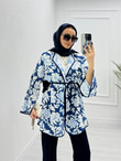 1247-Gucci Kimono-Lacivert