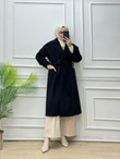 1249-Kaşe Kaban-Siyah