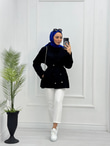 1258-Yazlık Trenç-Siyah