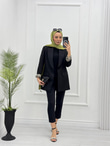 1297-Blazer Ceket-Siyah