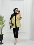 1297-Blazer Ceket-Yeşil