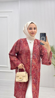 1450-Gucci Kimono-Bordo
