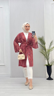 1450-Gucci Kimono-Bordo