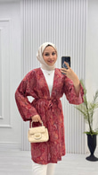 1450-Gucci Kimono-Bordo