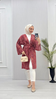 1450-Gucci Kimono-Bordo