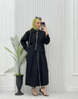 1928-Etek Takım-Siyah