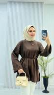 2153-Oysho Tunik-Kahverengi