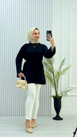 2153-Oysho Tunik-Siyah