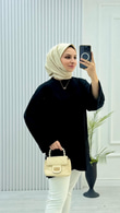 2153-Oysho Tunik-Siyah