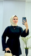 2153-Oysho Tunik-Siyah