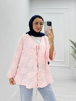 2199-Defne Kimono-Pembe