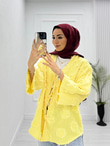 2199-Defne Kimono-Sarı