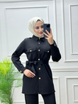 2345-Liya Pantolon Takım-Siyah