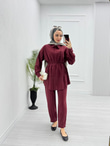 2352-İkili Takım-Bordo
