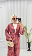 2356-Gucci Takım-Bordo