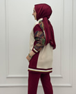 2439-Oysho İkili Takım-Bordo