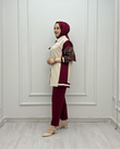 2439-Oysho İkili Takım-Bordo