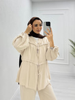 2444-Elsa Takım-Bej