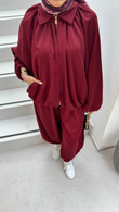 2578-Bamber Takım-Bordo