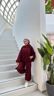 2578-Bamber Takım-Bordo
