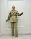 2582-Pantolon Takım-Haki