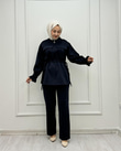 2582-Pantolon Takım-Lacivert
