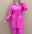 2840-Günlük Pantolon Takım-Pembe