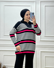 3001-Triko Pantolon Takım-Pembe