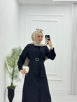 3221-Roya Elbise-Siyah