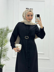 3221-Roya Elbise-Siyah