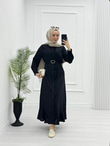 3221-Roya Elbise-Siyah