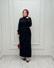 3226-Esin Elbise-Siyah
