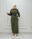 3226-Esin Elbise-Yeşil