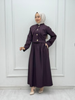 3231-Ladie Takım-Mürdüm